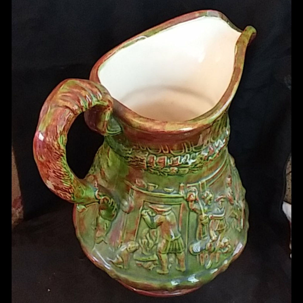 Cool vintage Tam O`Shanter ceramic Pitcher